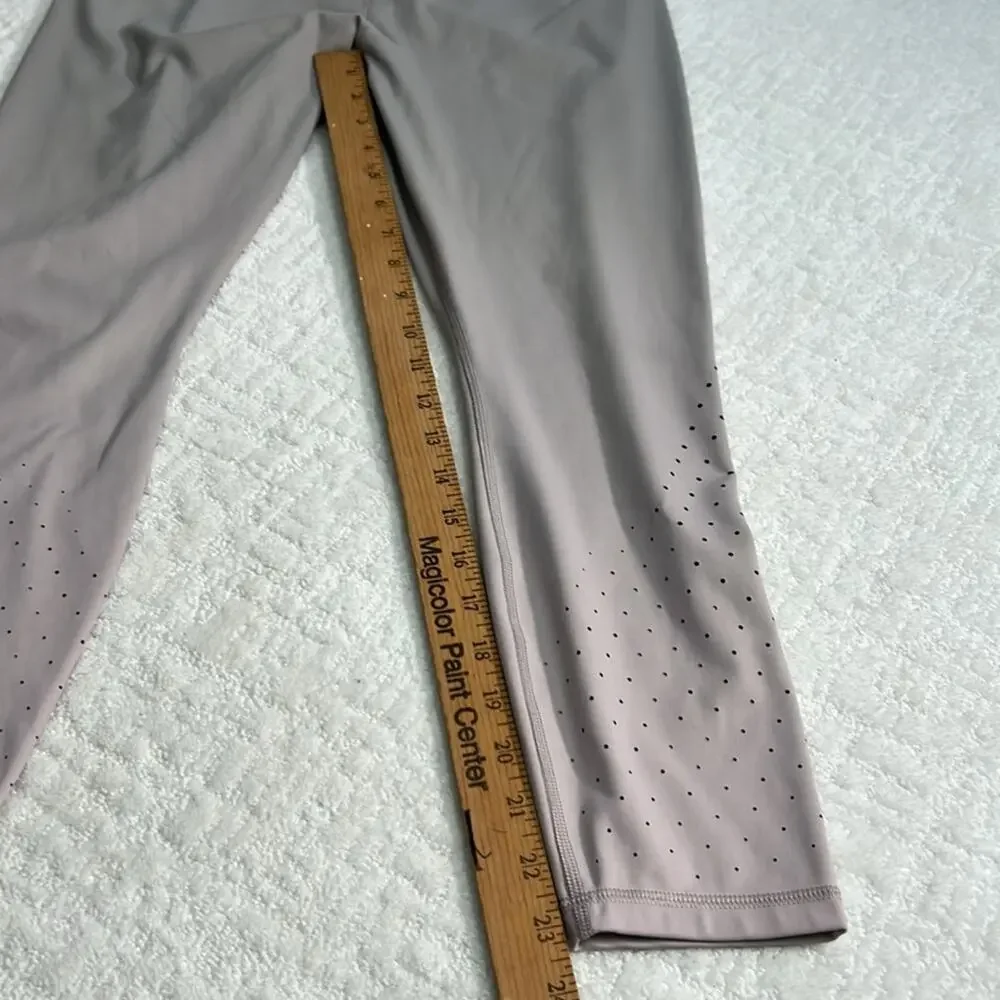 Athleta Contender Aero 7/8 tight high rise pebble gray leggings LP - Picture 6 of 13